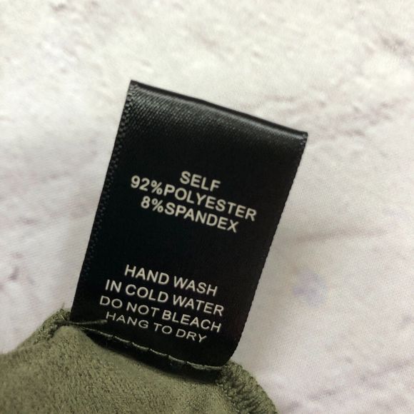 JOH Women Long Sleeve Blouse Top Shirt Size Small Olive Green B227 -8 - Picture 9 of 16